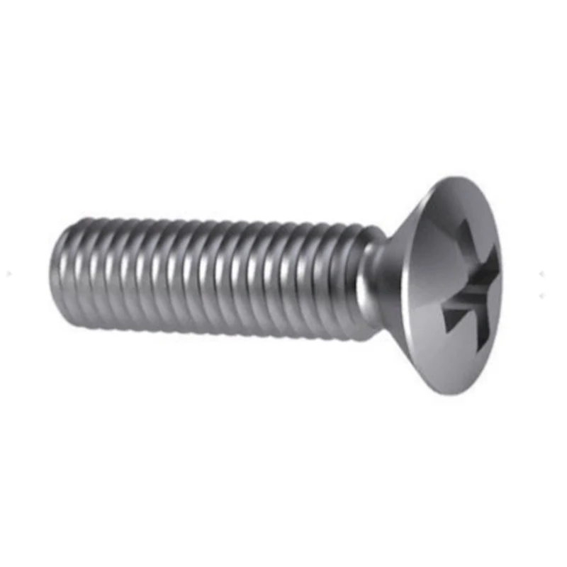 Machine Screw M5 Raised Countersunk - Phillips DIN 966